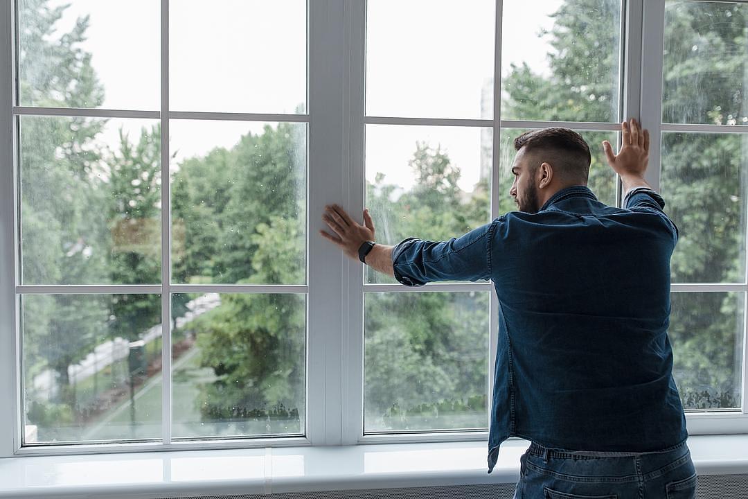 Safety Glazed Window Film Install