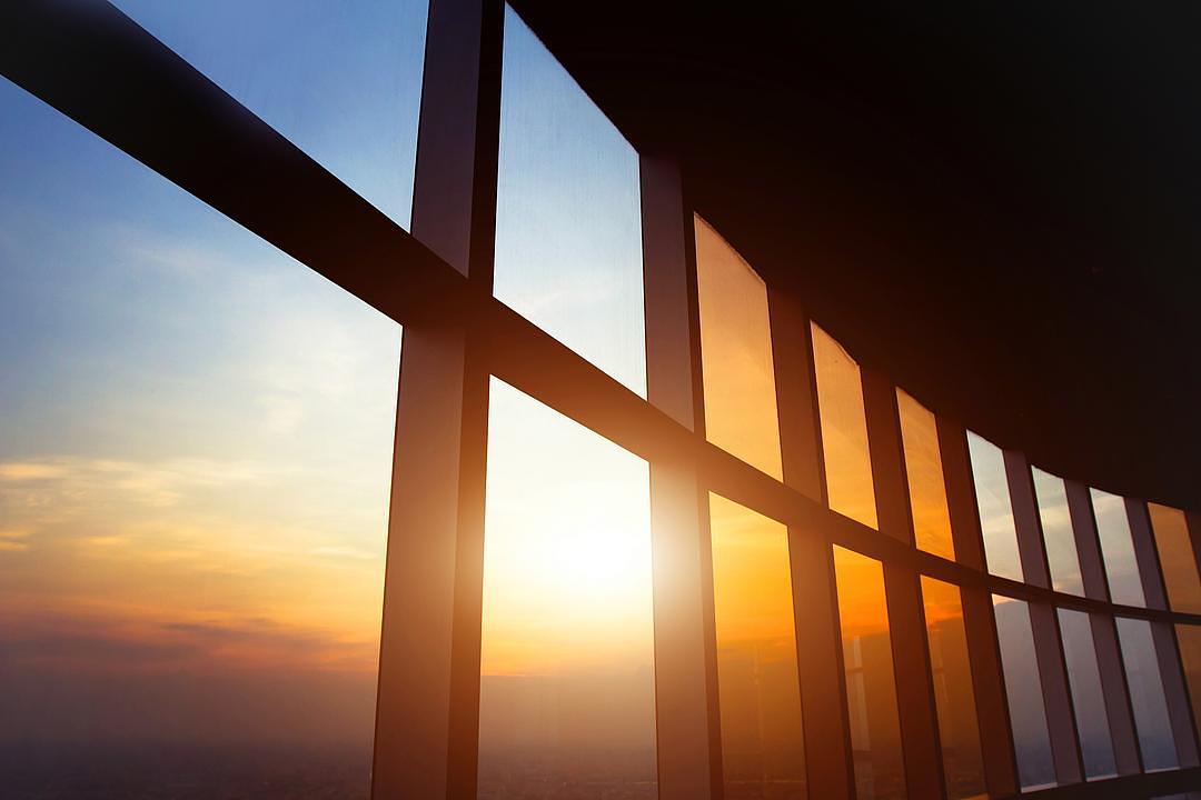 Solar Rays Through Windows
